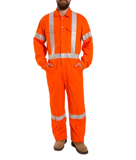 Cotton High Visibility Coverall